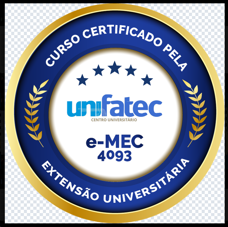 Selo UNIFATEC, instituição credenciada pelo MEC