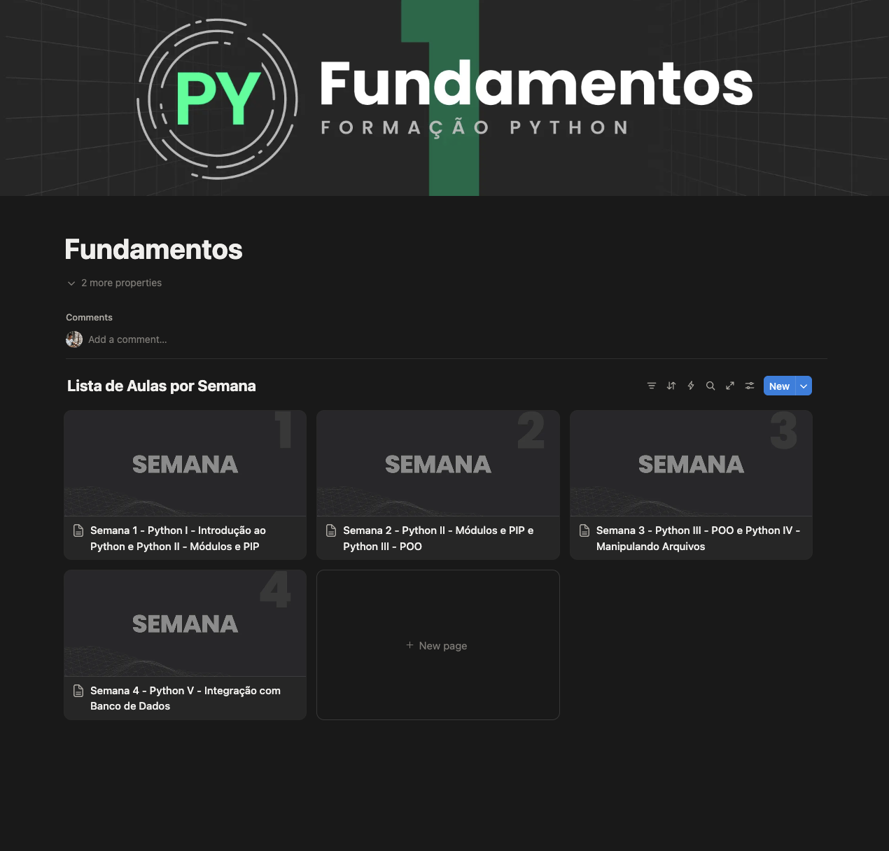 Plano de Estudos Python - Semanas 9 a 15