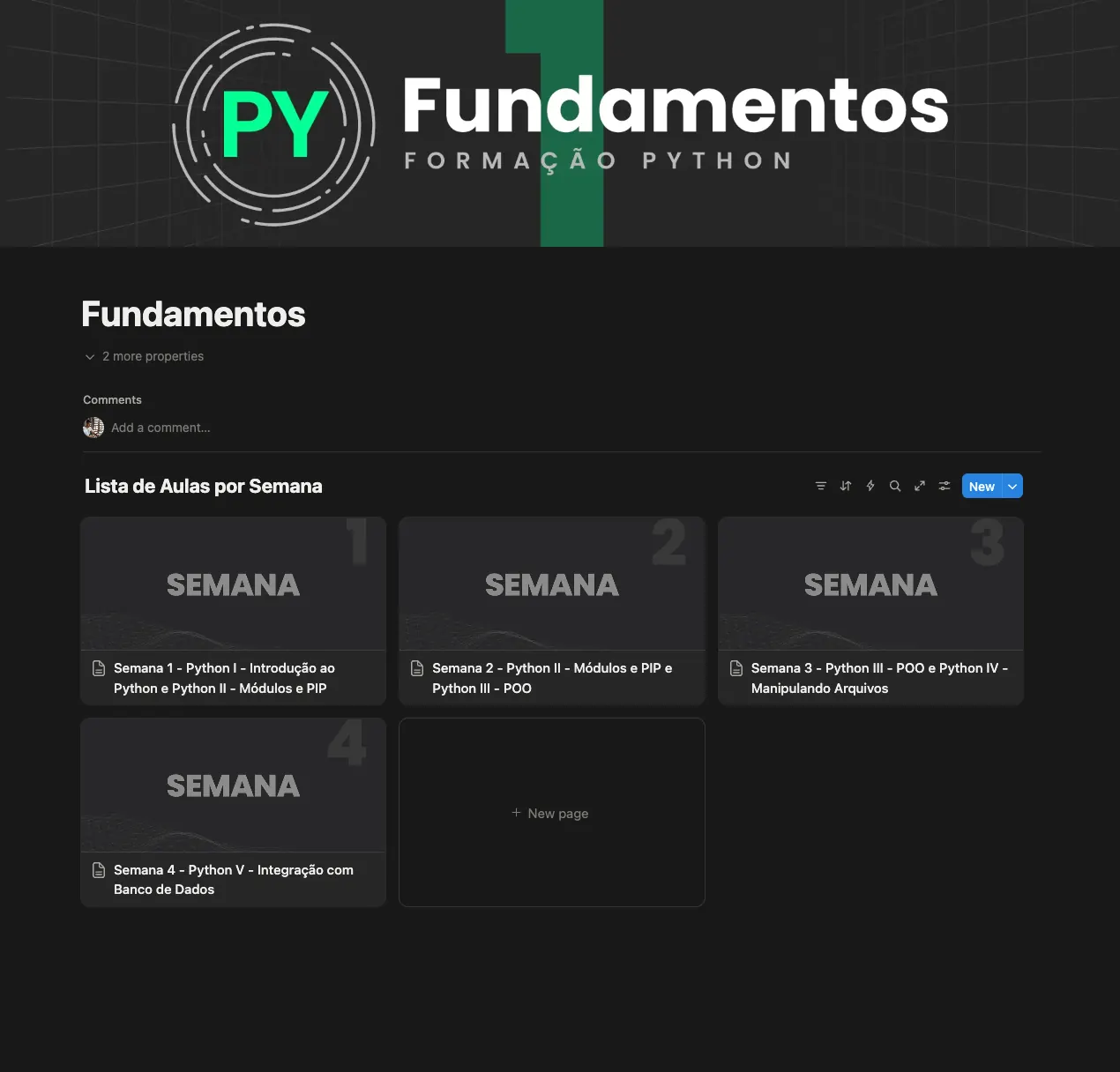 Plano de Estudos Python - Semanas 9 a 15